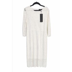 18 Women’s Elegant Floral Lace Cocktail Dress in White